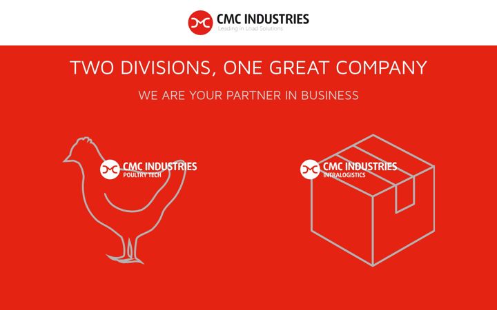 Screenshot of cmcindustries.com