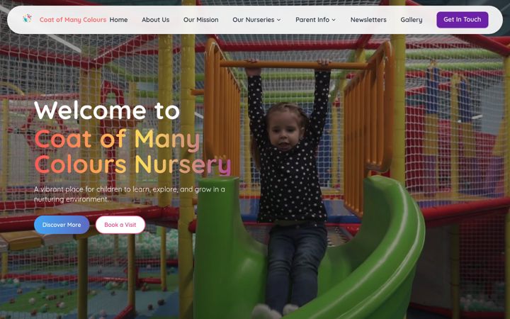 Screenshot of cmcnursery.co.uk