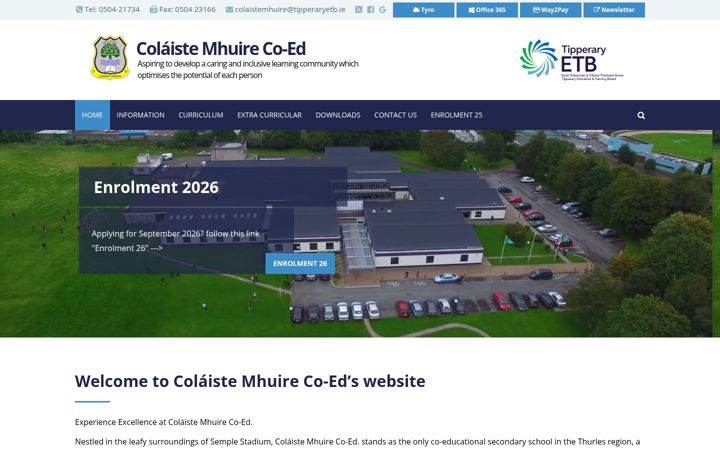 Ekrānuzņēmums no cmco.ie