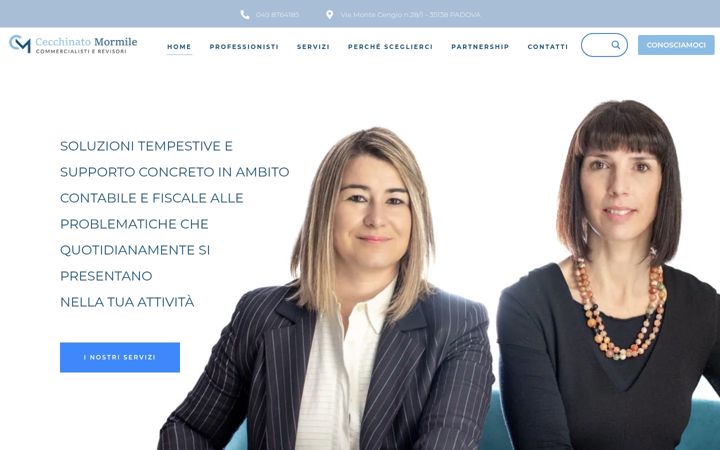Screenshot of cmcommercialisti.it