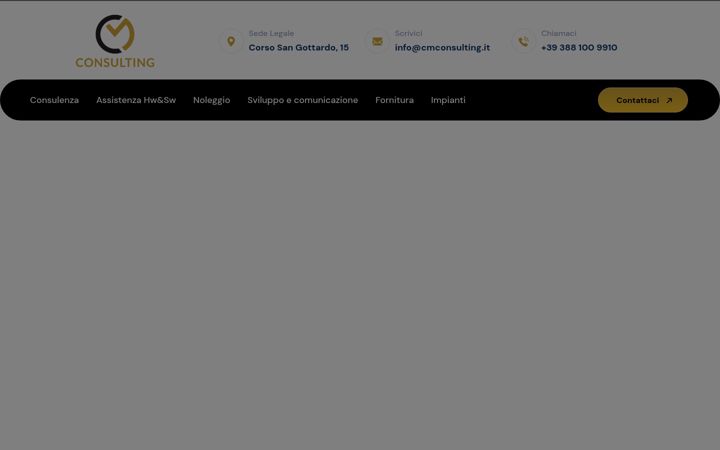 Screenshot von cmconsulting.it