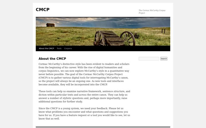 Screenshot von cmcp.byu.edu