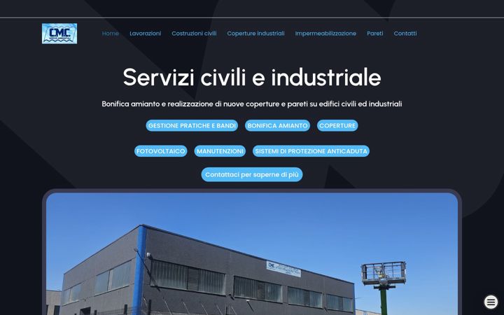 Screenshot of cmcservizi.it