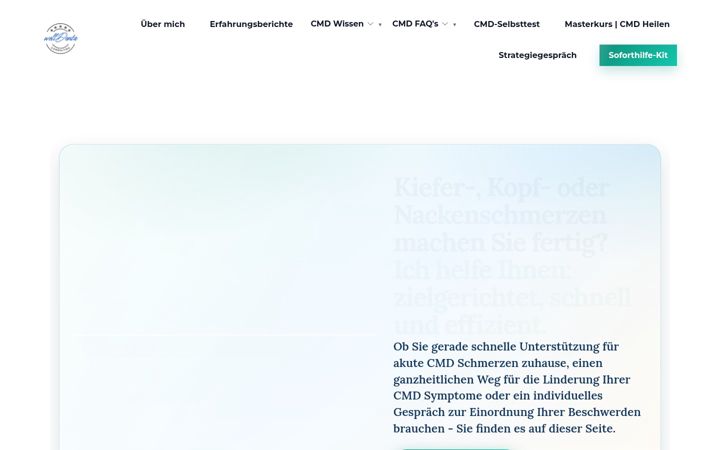 Screenshot of cmd-weg.de