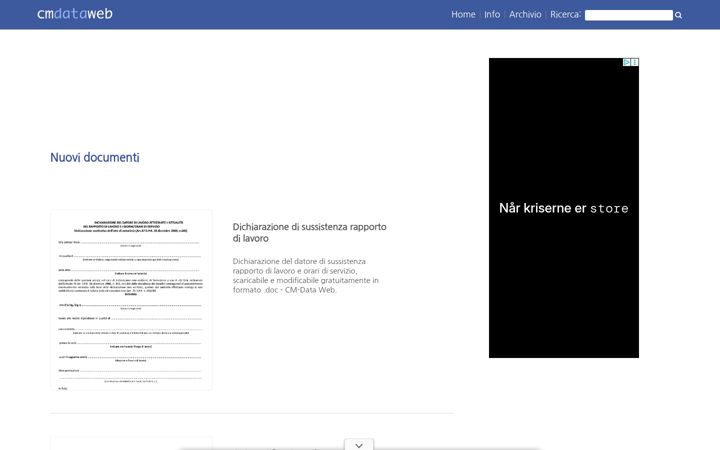 Screenshot of cmdataweb.it