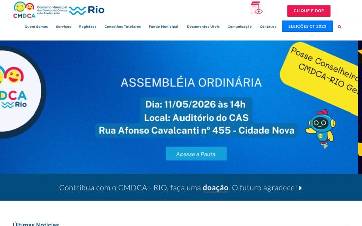 Screenshot ta' cmdcario.com.br