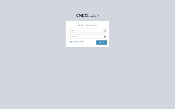 Screenshot of cmdcbv.app