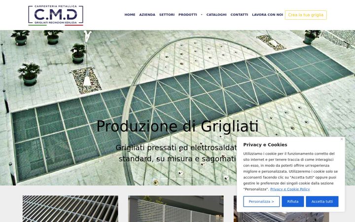Screenshot von cmdgrigliati.it