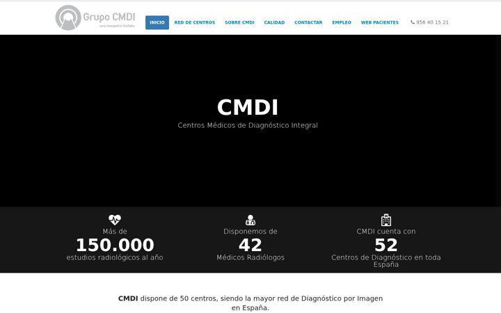 Screenshot of cmdi.es