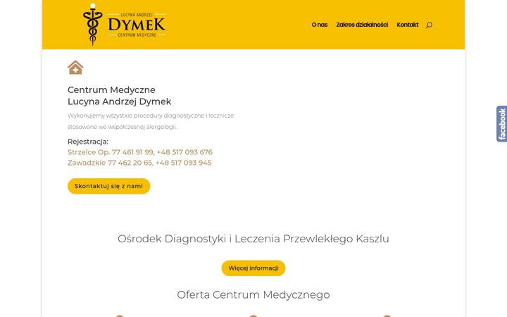 Screenshot of cmdymek.pl