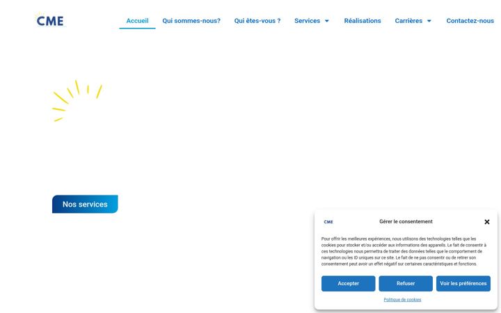 Screenshot of cme-france.com