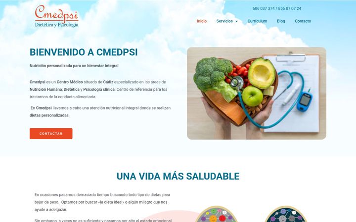 Screenshot of cmedpsi.com