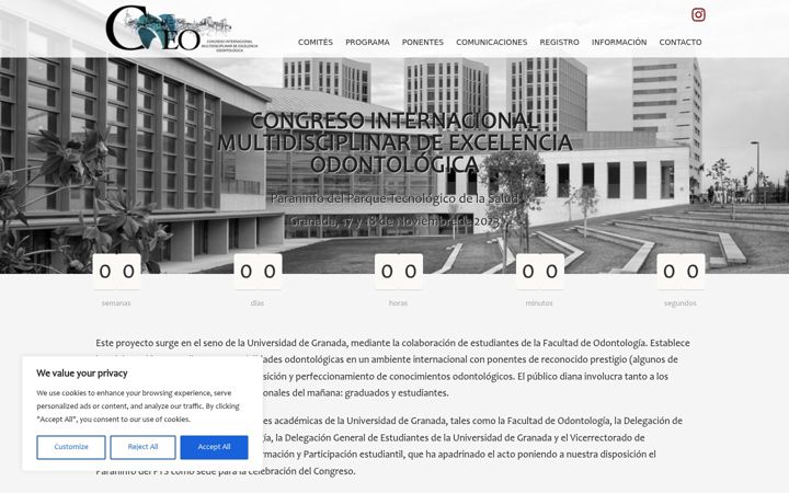 Screenshot of cmeo.es