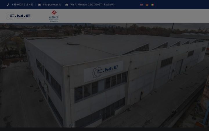 Screenshot of cmesas.it