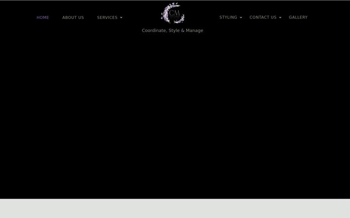Screenshot of cmeventslimited.co.uk