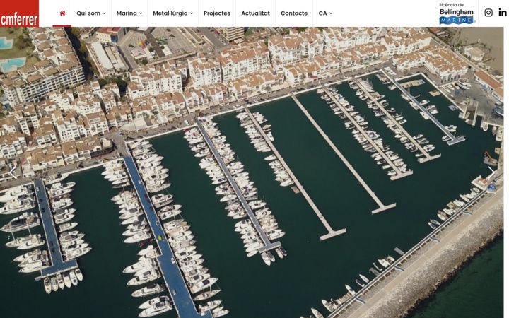 Screenshot of cmferrer.com