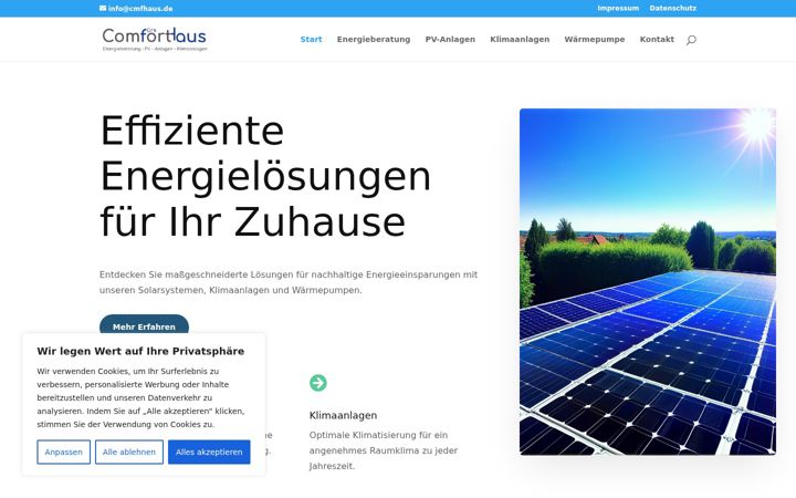 Screenshot of cmfhaus.de