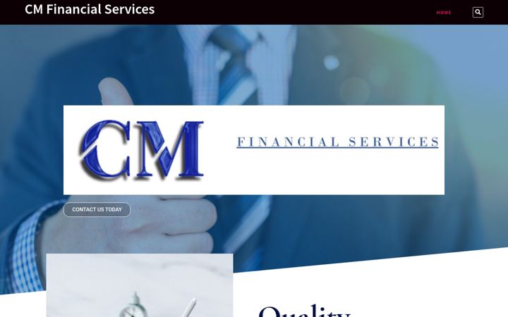 Екранна снимка на cmfinancialservices.co.za