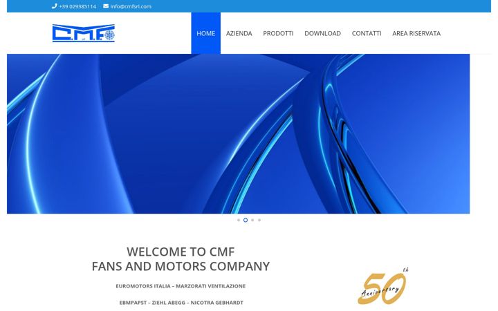 Screenshot of cmfsrl.com