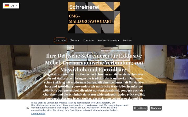 Screenshot of cmg-mallorcawoodart.de