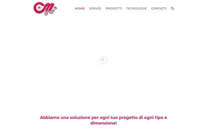 Screenshot of cmgraf.it