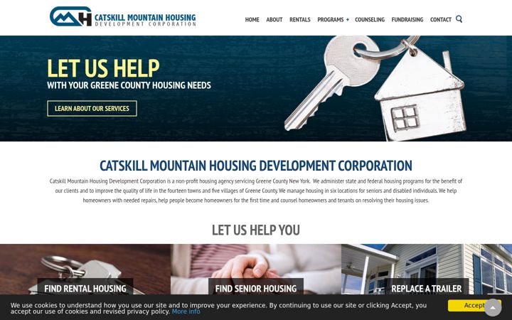 Screenshot of cmhdc.org
