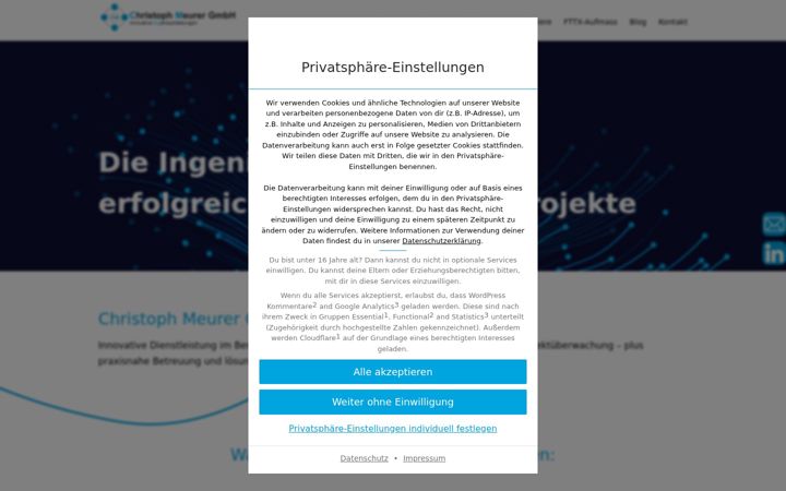 Screenshot of cmi-ing.de