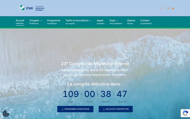 Screenshot του cmi-medecine-interne.org