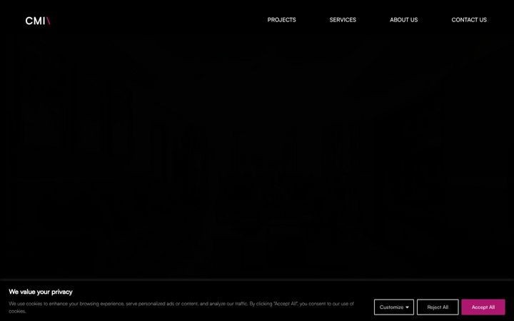Screenshot of cmiarchitecture.co.uk