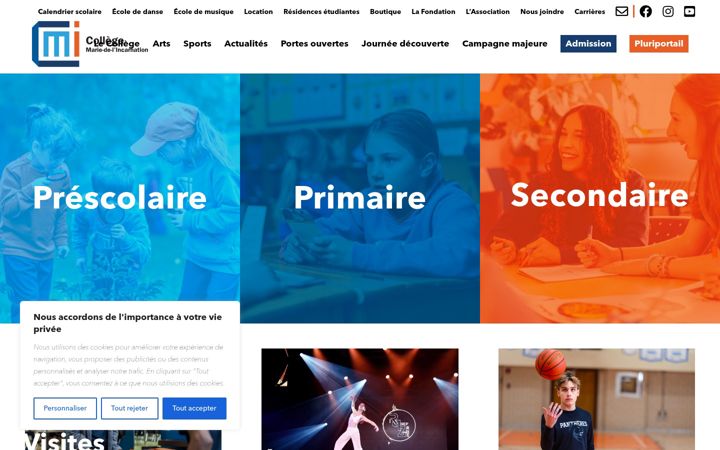 Zrzut ekranu cmitr.qc.ca