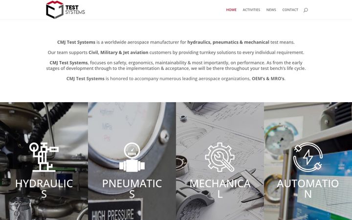 Screenshot of cmj-testsystems.com