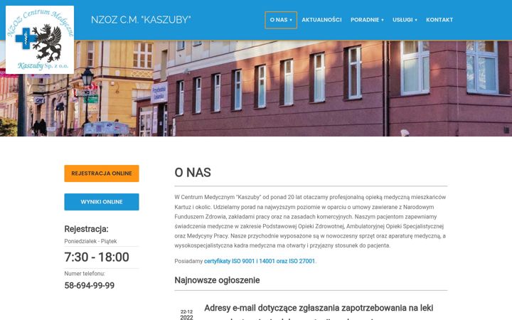 Screenshot of cmk.pl