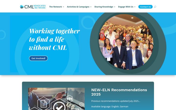 Screenshot of cmladvocates.net
