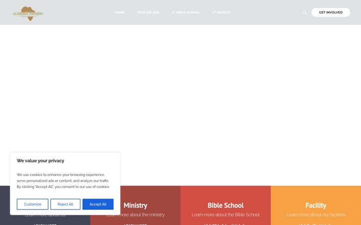 Screenshot of cmlti.co.ke
