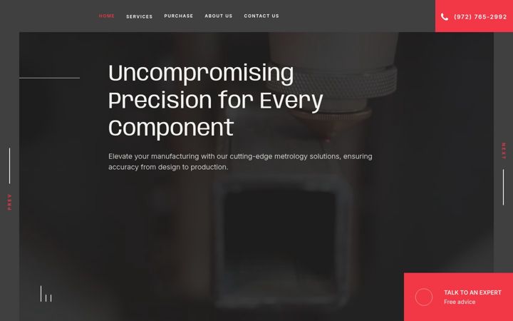 Screenshot of cmm-dallas.com