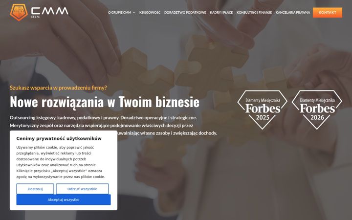 Screenshot of cmm.com.pl