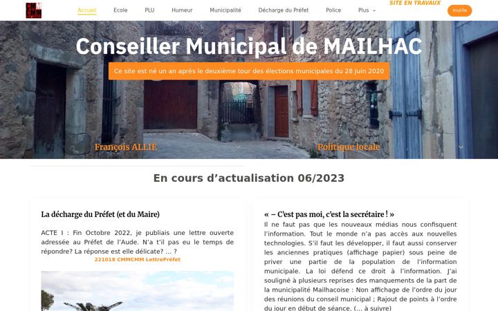 Screenshot of cmmcmm.fr