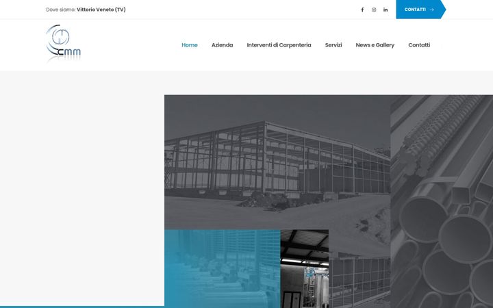 Screenshot of cmmcostruzioni.it