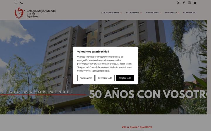 Screenshot of cmmendel.com