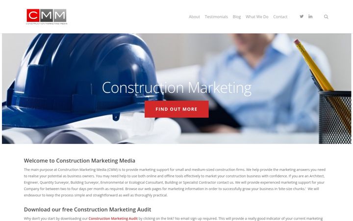 Screenshot of cmmuk.com