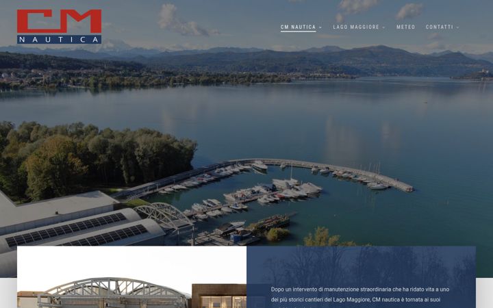 Screenshot of cmnautica.it