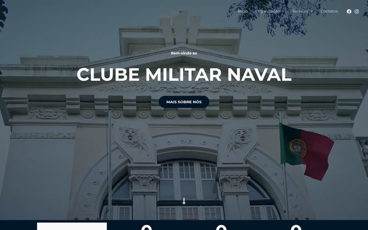 Screenshot of cmnaval.pt