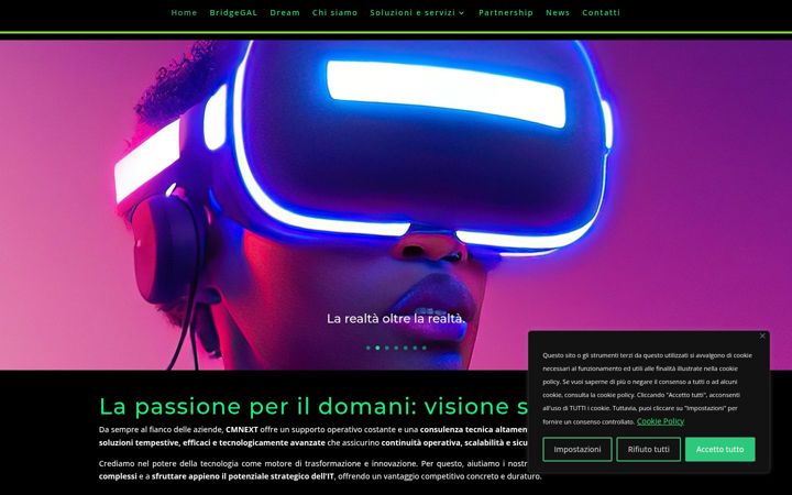 Screenshot of cmnext.it