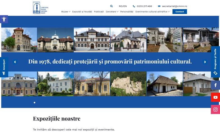 Screenshot of cmnn.ro