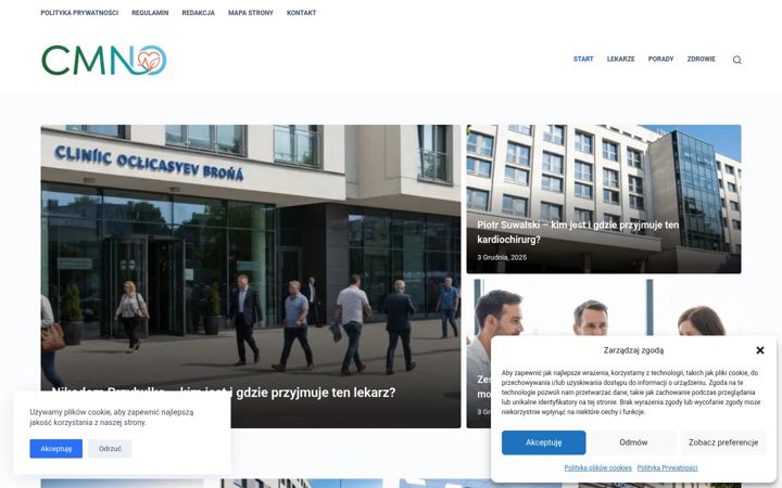 Posnetek zaslona cmno.pl