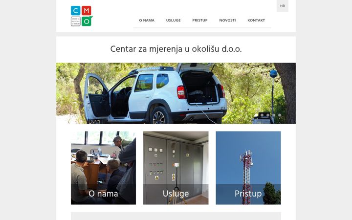 Screenshot van cmo.hr
