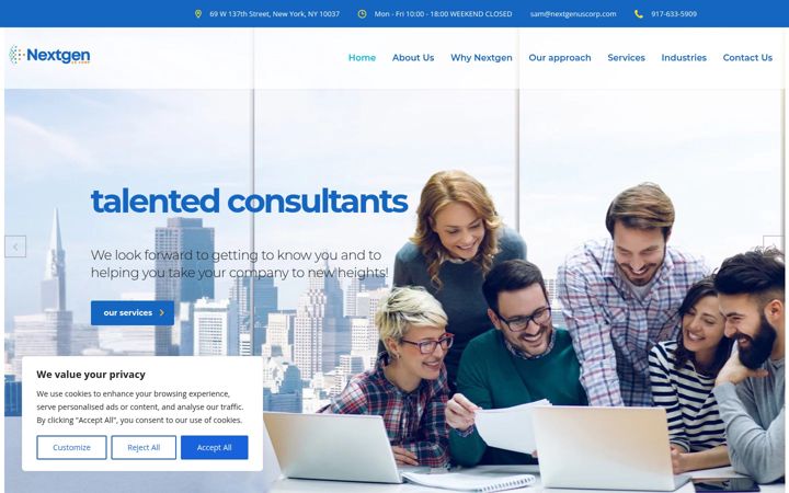 Screenshot of cmodeliver.com