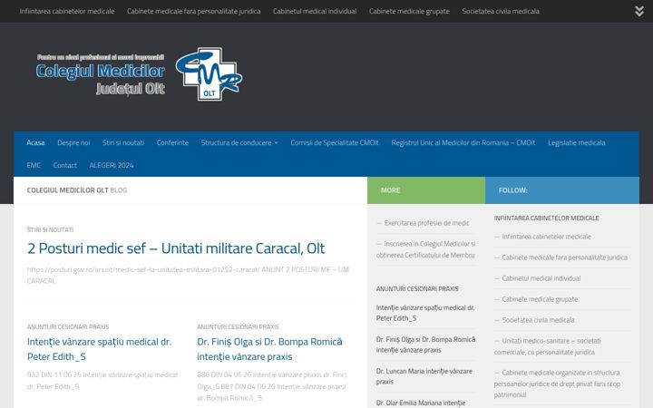Screenshot of cmolt.ro
