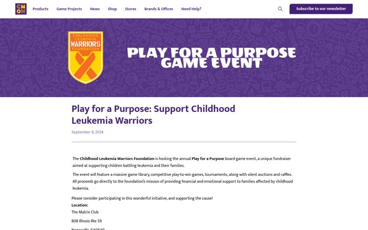 Screenshot of cmonplay.org