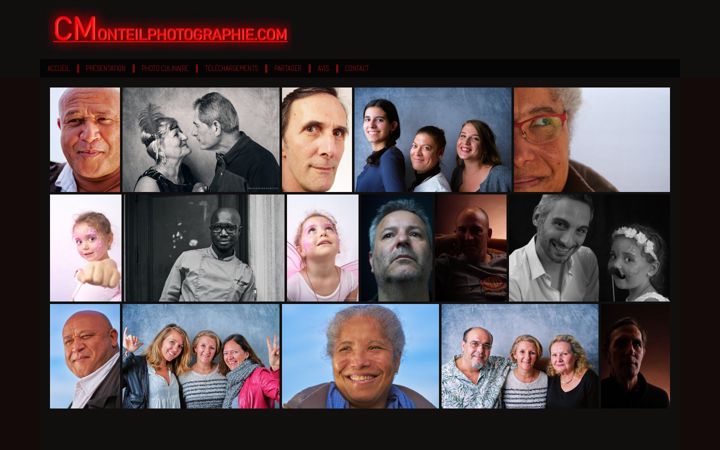 Screenshot of cmonteilphotographie.com